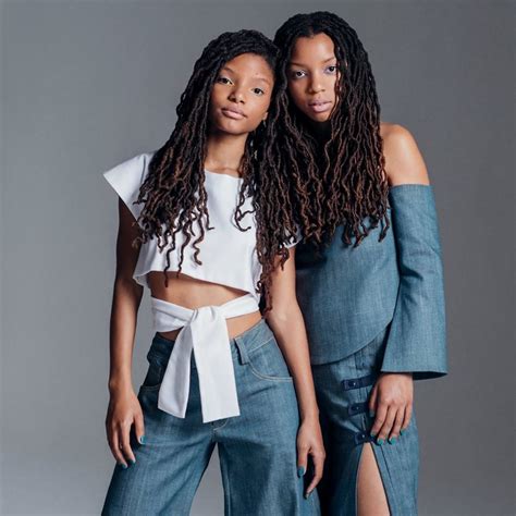 chloe and halle bailey ig.